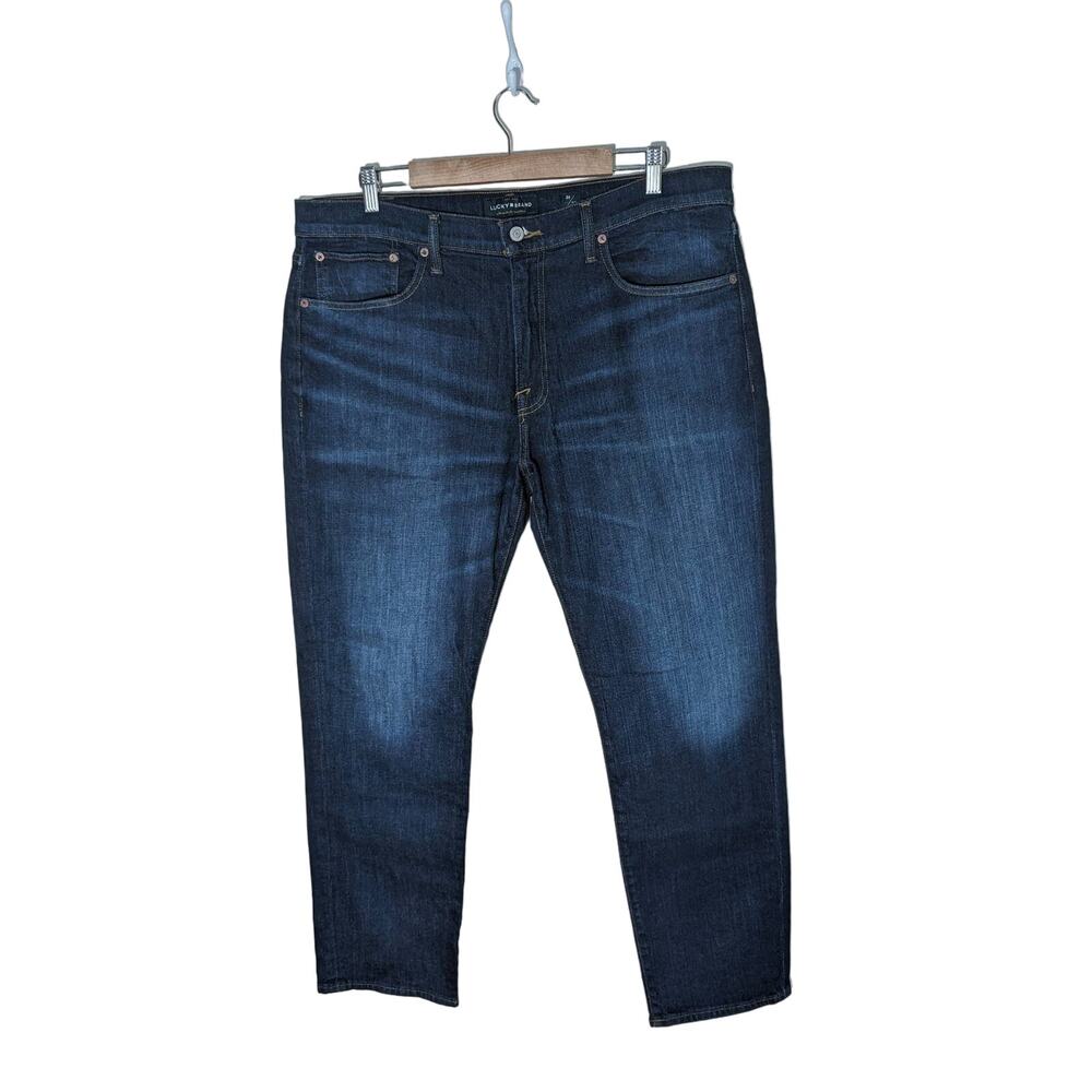 Lucky Brand Men's 211 Slim Dark Wash Denim Jeans Sz 36/30